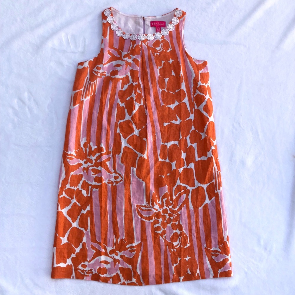 Lilly Pulitzer by target Giraffe dress XL (14-16)